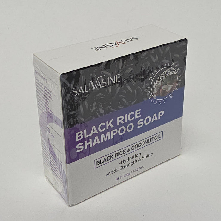 Black Rice Shampoo Soap