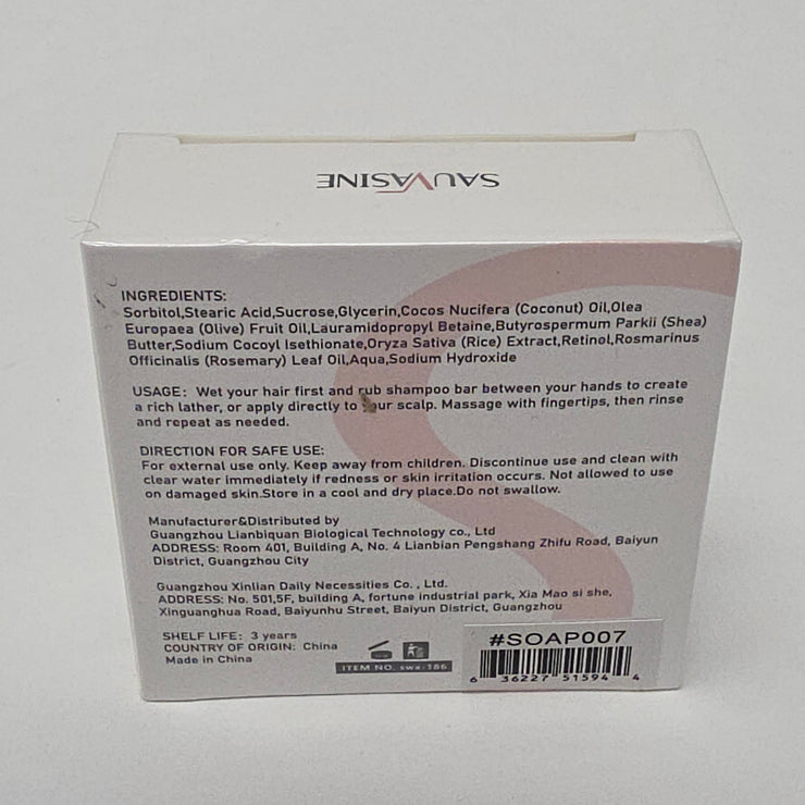 Rice Water Shampoo Soap