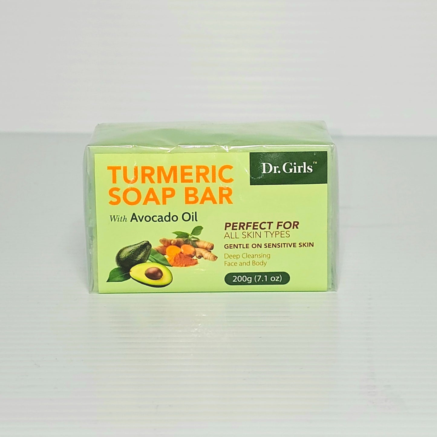 Dr.Girls Tumeric Soap Bar with Avocado Oil