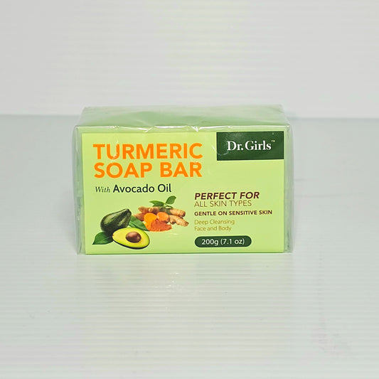 Dr.Girls Tumeric Soap Bar with Avocado Oil