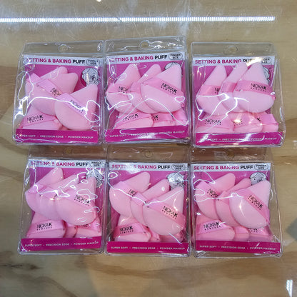 Nicka K Setting Powder MINI Puff - Pink BULK (6 packs)