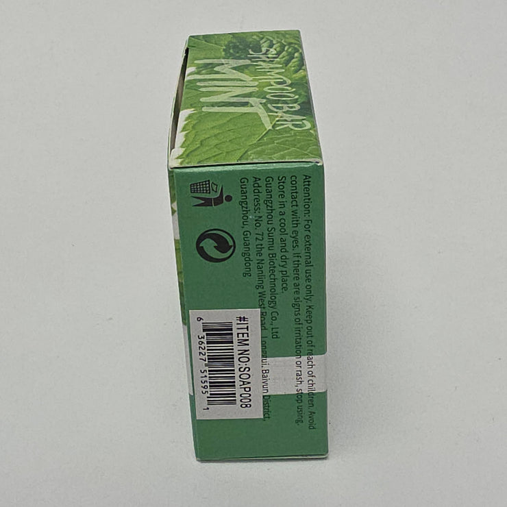 Mint Fresh Plant Shampoo Bar