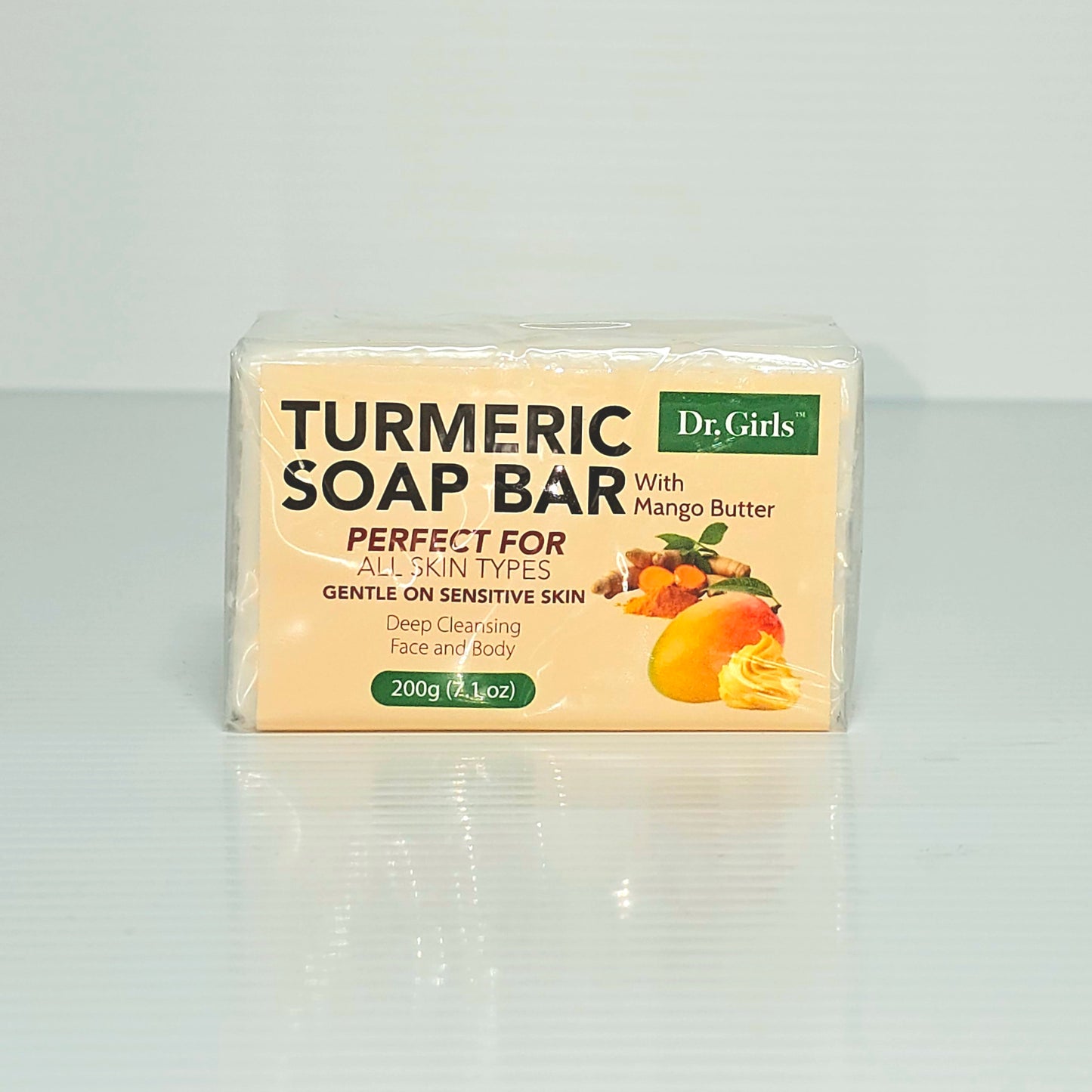 Dr.Girls Tumeric Soap Bar with Mango Butter