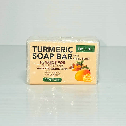 Dr.Girls Tumeric Soap Bar with Mango Butter