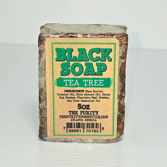 The Purity Black Soap - Tea Tree
