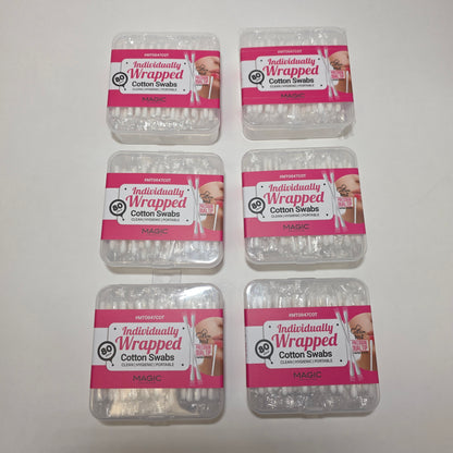 BULK Individually Wrapped Cotton Swab