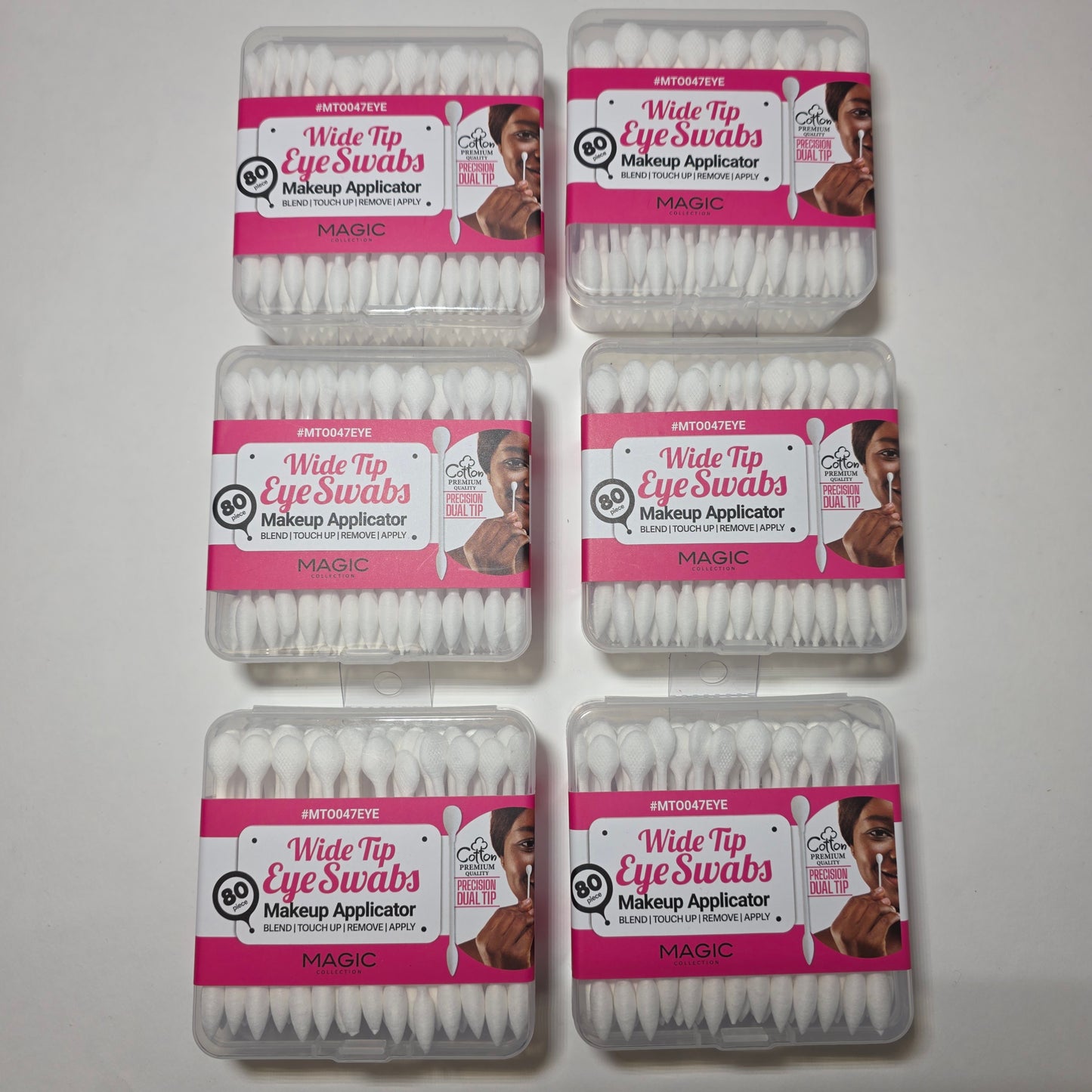 BULK Wide Tip Eye Swabs