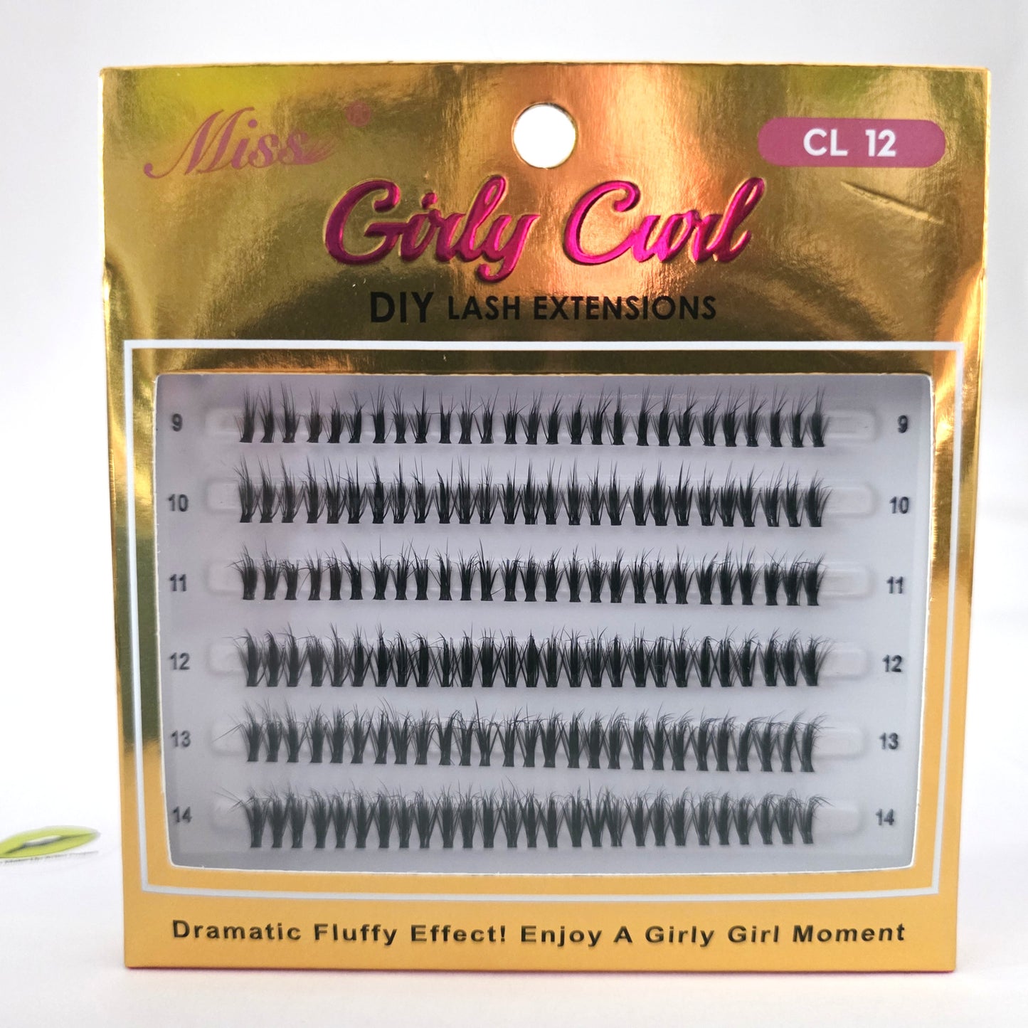 Miss Lashes Girly Curl DIY Lash Extensions CL12