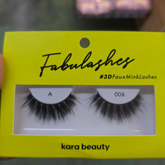 Fabulashes 3D Faux Mink False Eyelashes Style A006