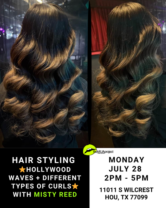 Hair Styling Class: Curls & Hollywood Waves