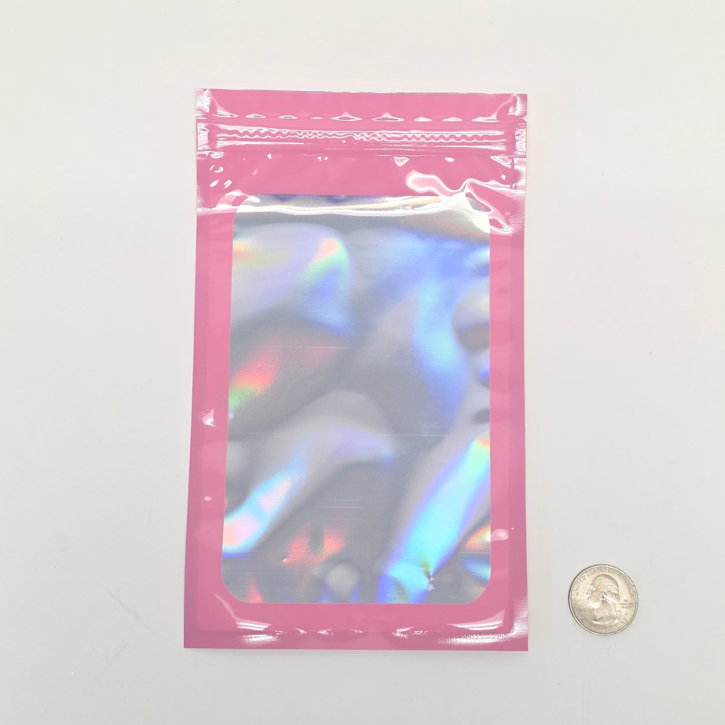 Touch Up Bag - Pink 5" X 8"