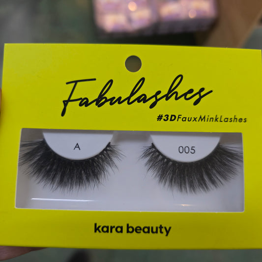 Fabulashes 3D Faux Mink False Eyelashes Style A005