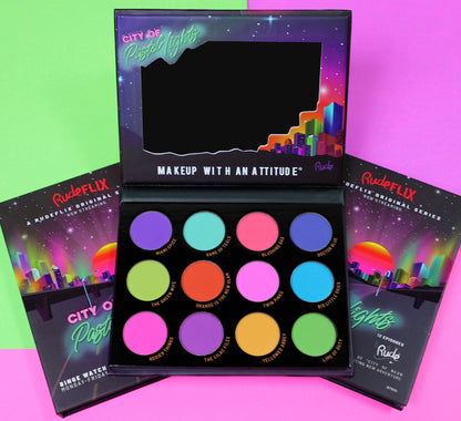 City of Pastel Lights - 12 Pastel Pigment & Eyeshadow