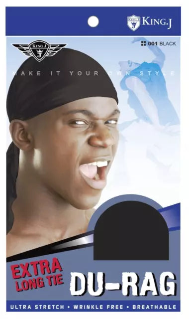 King. J Durag Extra Long Tie 001