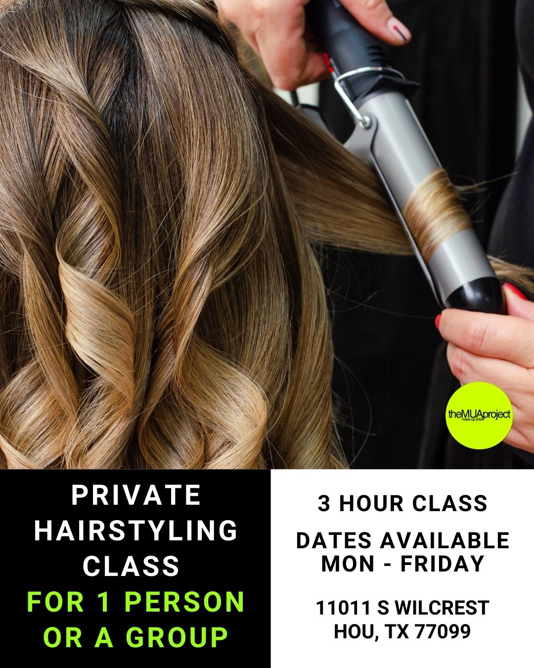 Private Hairstyling Class