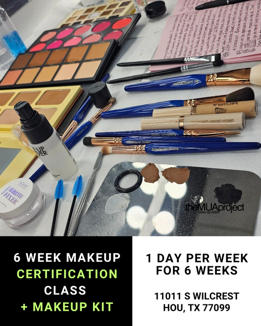 Fundamentals of Makeup 6 Week Program - Starting July 14, 2025 at 3pm