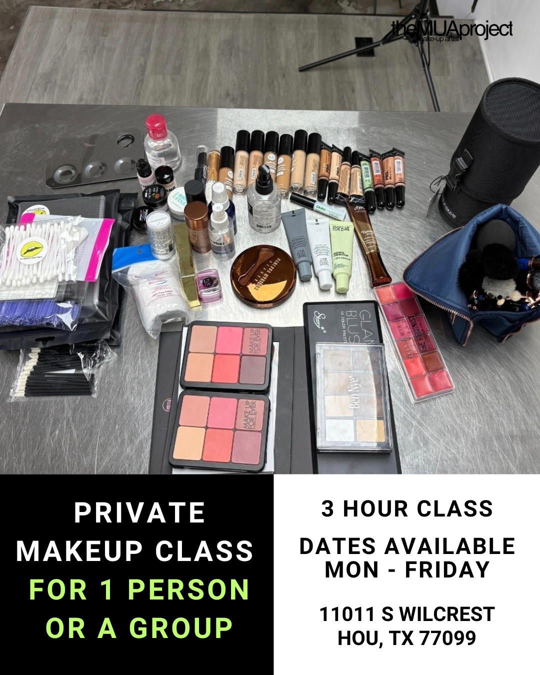 Private Makeup Class & Personal Shopping Experience