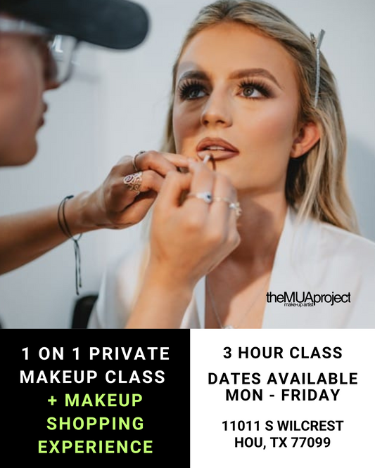 1 on 1 Private Makeup Class & Personal Shopping Experience