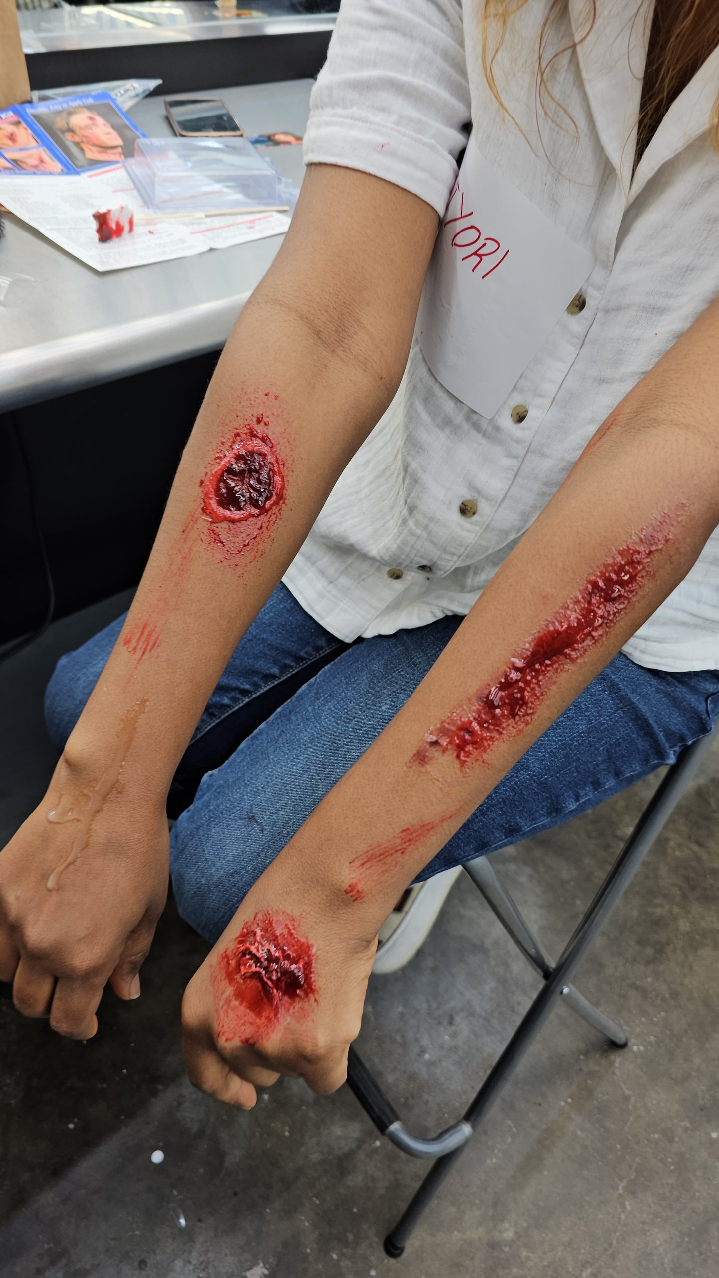 Special Effects Makeup Class