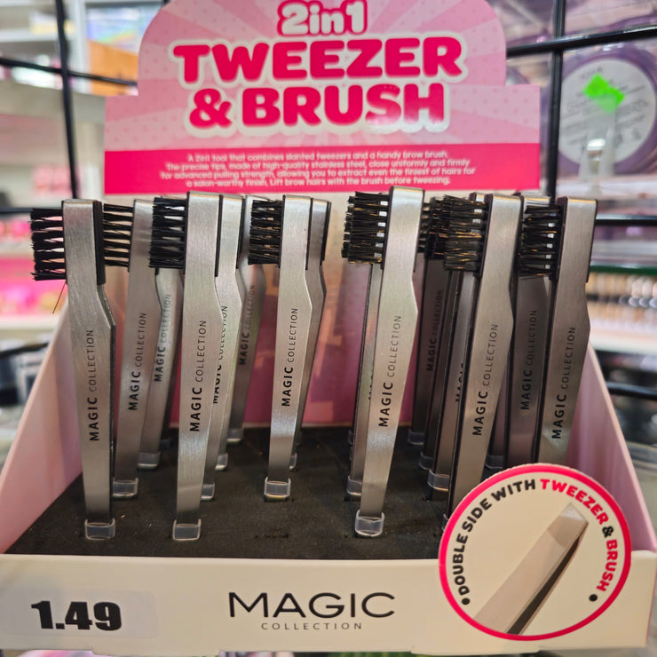 Magic Collection Tweezer & Brush