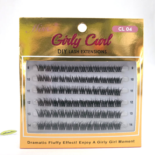 Miss Lashes Girly Curl DIY Lash Extensions CL04