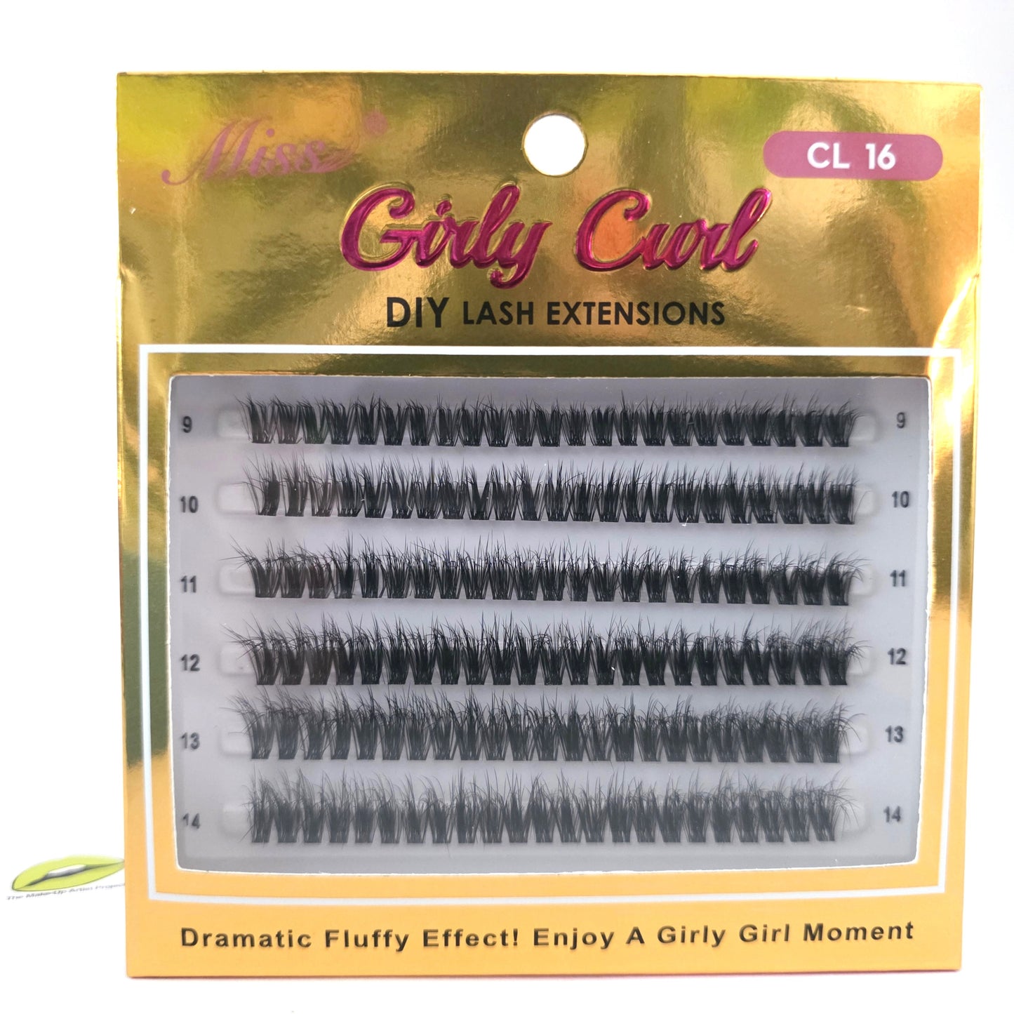 Miss Lashes Girly Curl DIY Lash Extensions CL16
