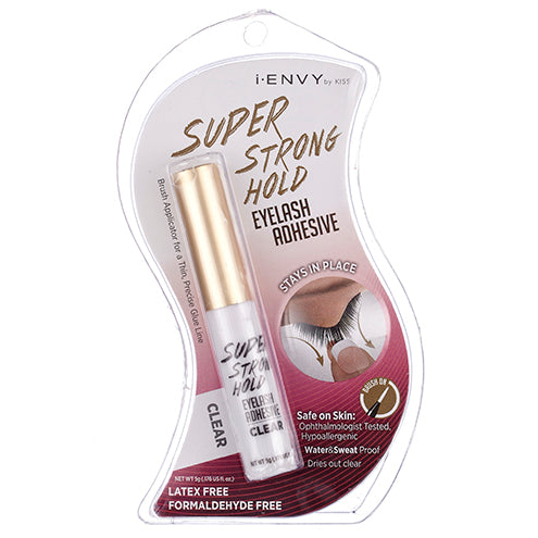 Kiss iEnvy Super Strong Hold Eyelash Adhesive Clear KPEG06