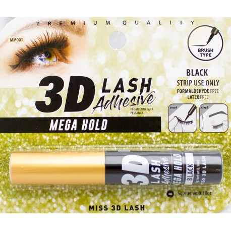 Miss Lash 3D Lash Adhesive Mega Hold Black MM002