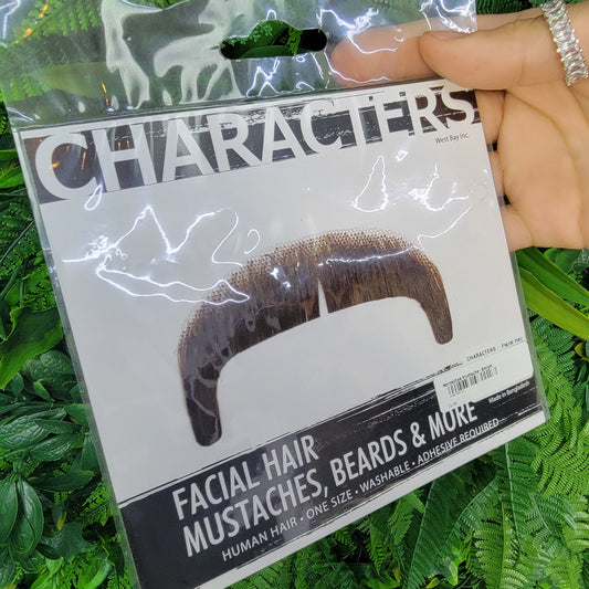 Horseshoe Mustache - Brown
