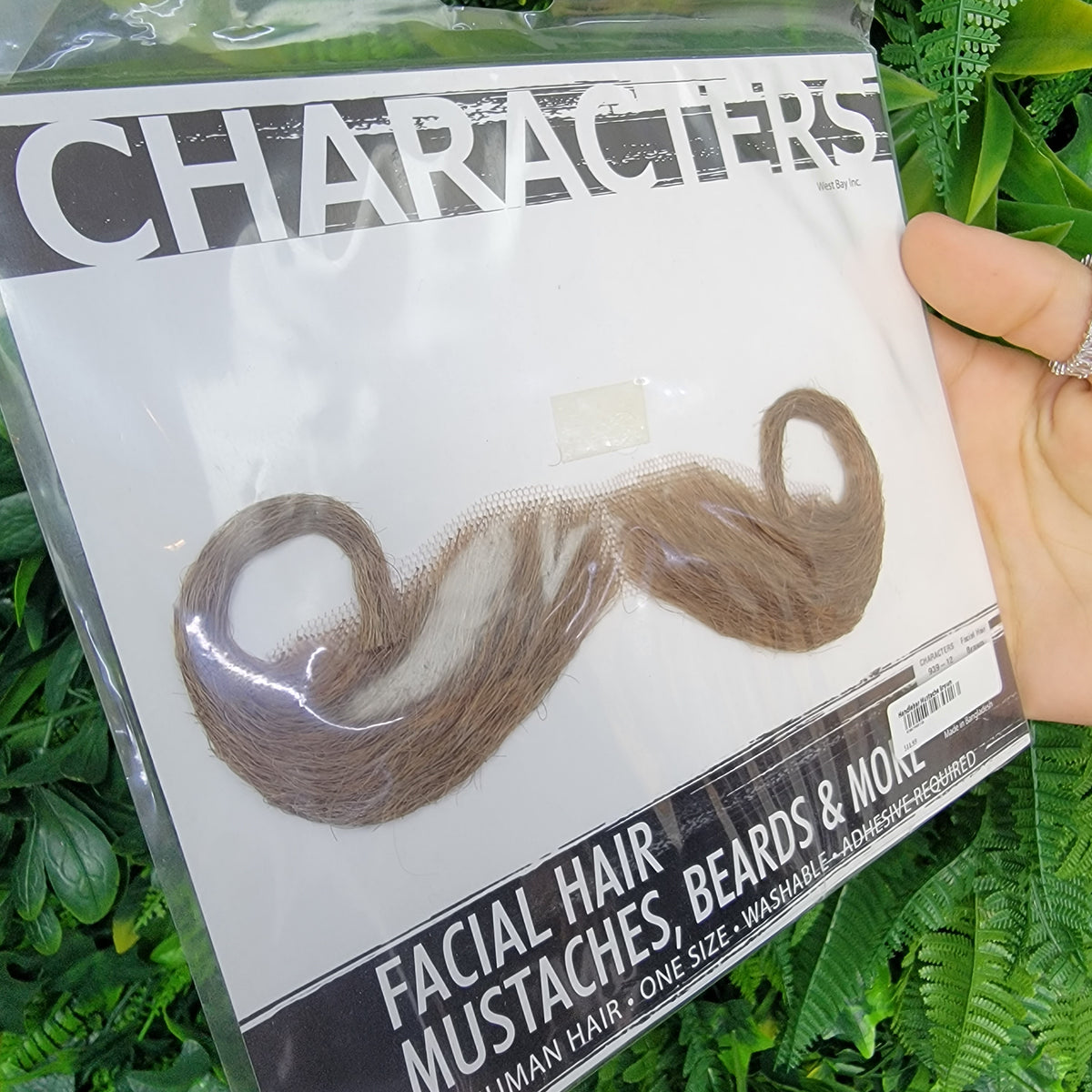 Handlebar Mustache Brown
