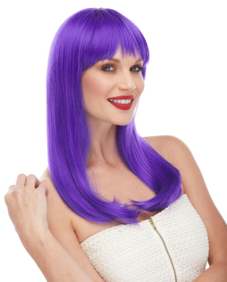 Classy Purple Wig