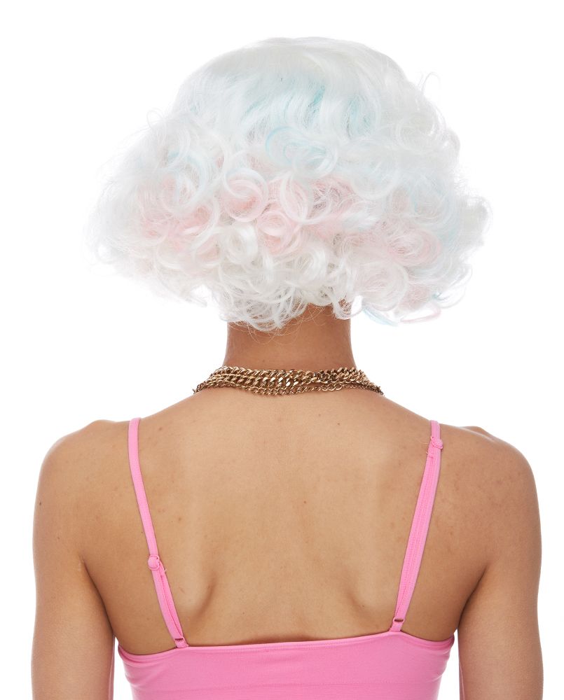 Euphoria White with Pink Wig