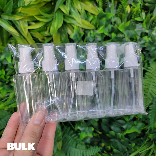 theMUAproject 2oz Crystal Clear Spray Bottle Bulk