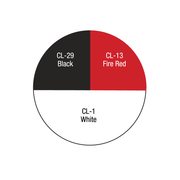 Ben Nye Red White & Black Wheel 1oz./28gm. RB