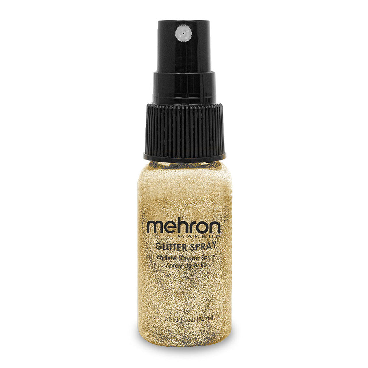 Mehron Glitter Spray Gold 228-GD