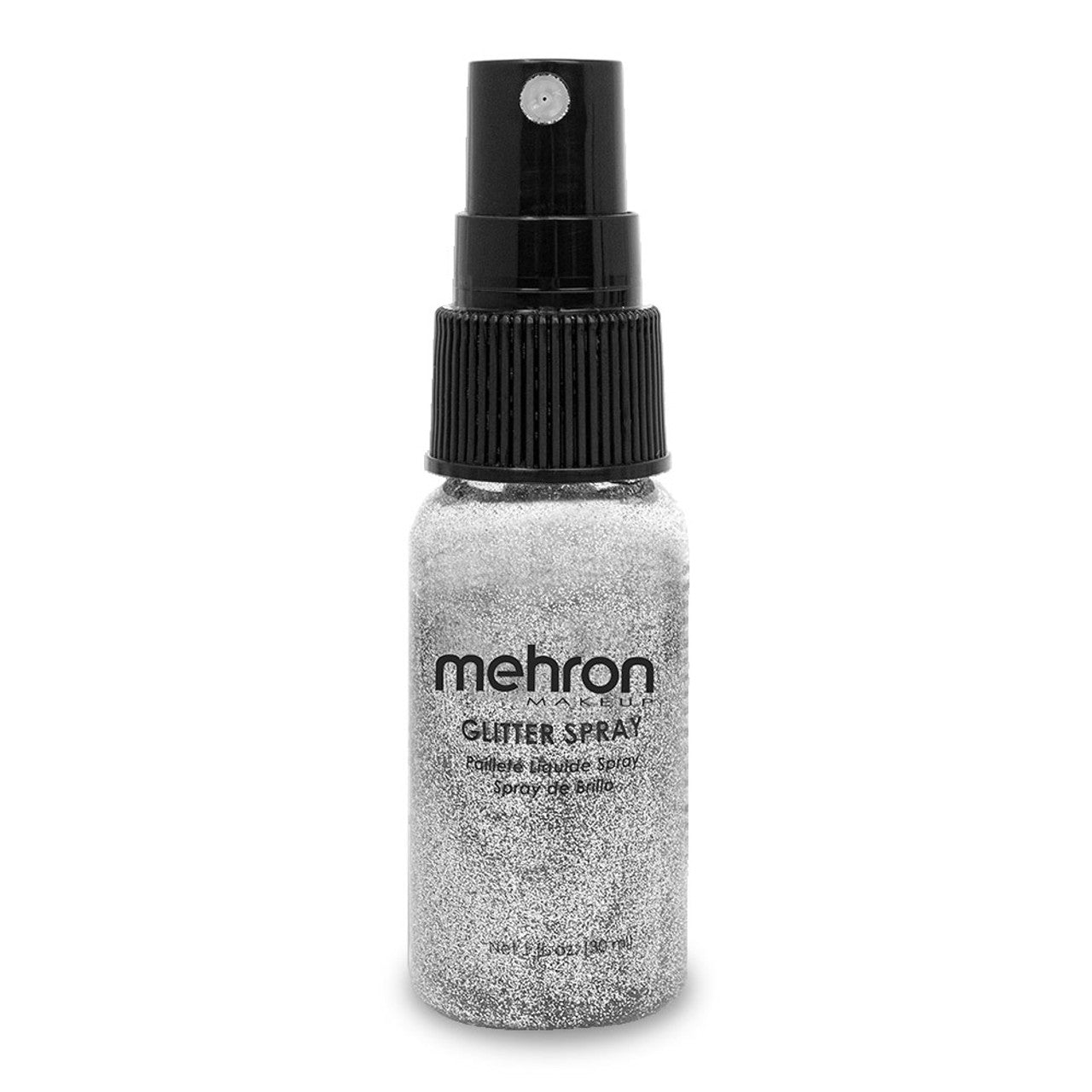 Mehron Glitter Spray Silver 228-S