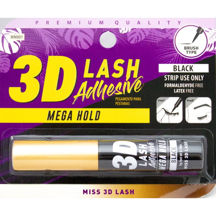 Miss Lash 3D Lash Adhesive Mega Hold Black MM001