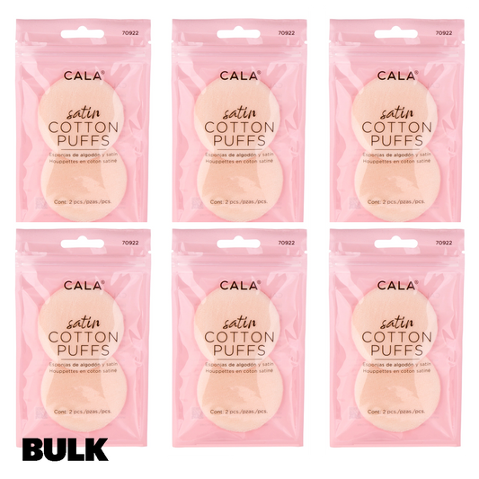 Cala Satin Cotton Puffs Bulk