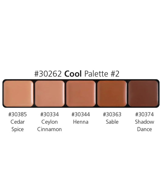 Graftobian HD Glam Creme Palette Cool #2 - 30262