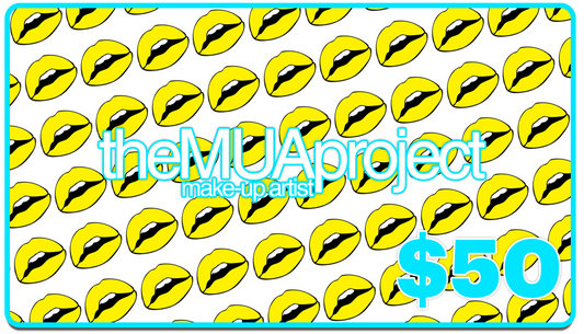 theMUAproject Gift Card $50