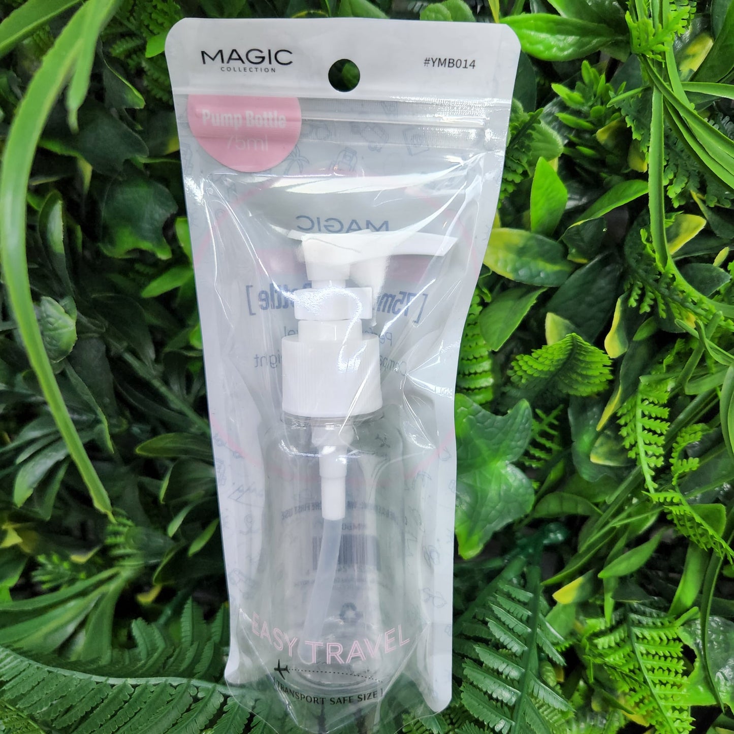 theMUAproject 2.5oz Clear Pump Bottle