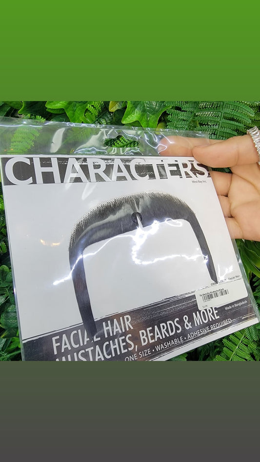 Fu Manchu Mustache Brown