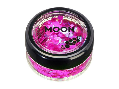 Moon Glow Glitter Neon UV Chunky Glitter