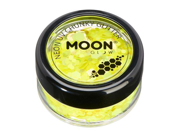 Moon Glow Glitter Neon UV Chunky Glitter