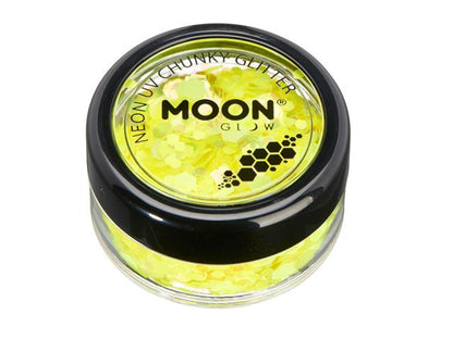 Moon Glow Glitter Neon UV Chunky Glitter