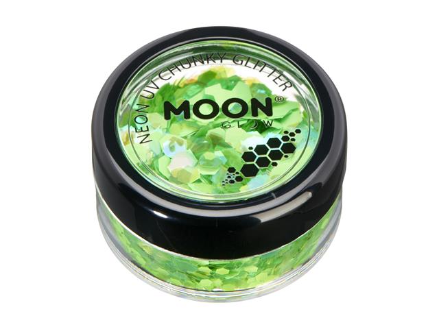Moon Glow Glitter Neon UV Chunky Glitter