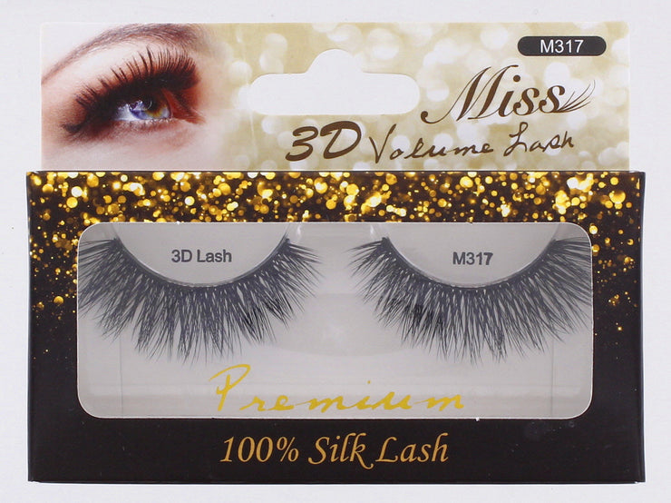Miss Lashes 3D Volume Lashes 3 Pack - M317