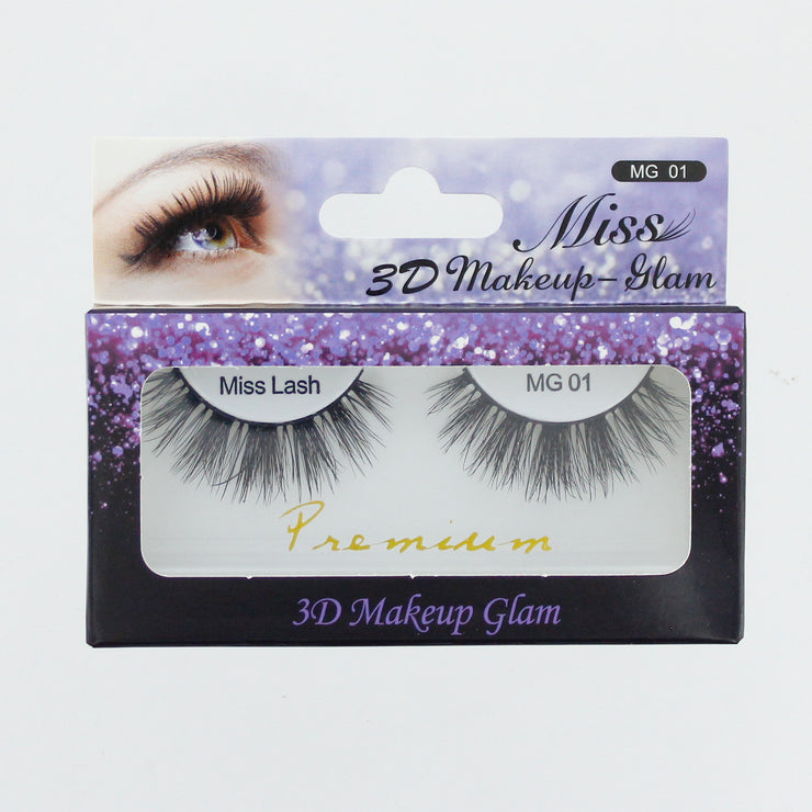 Miss Lashes 3D Makeup - Glam MG01