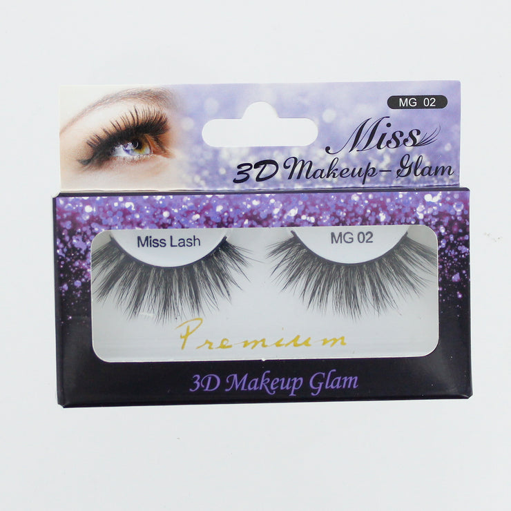 Miss Lashes 3D Makeup - Glam MG02