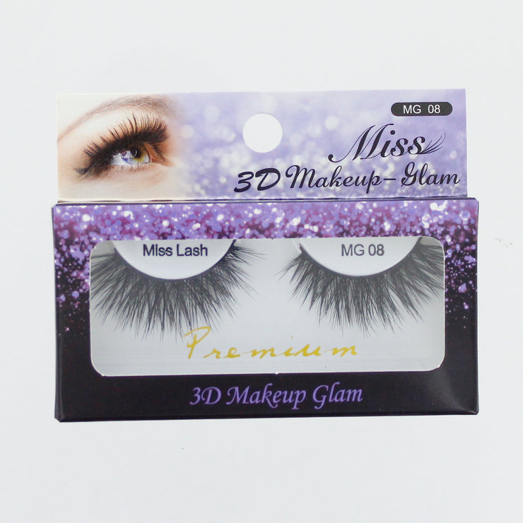 Miss Lashes 3D Makeup - Glam MG08